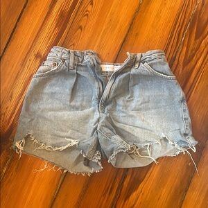 TopShop women’s Jean shorts size 4